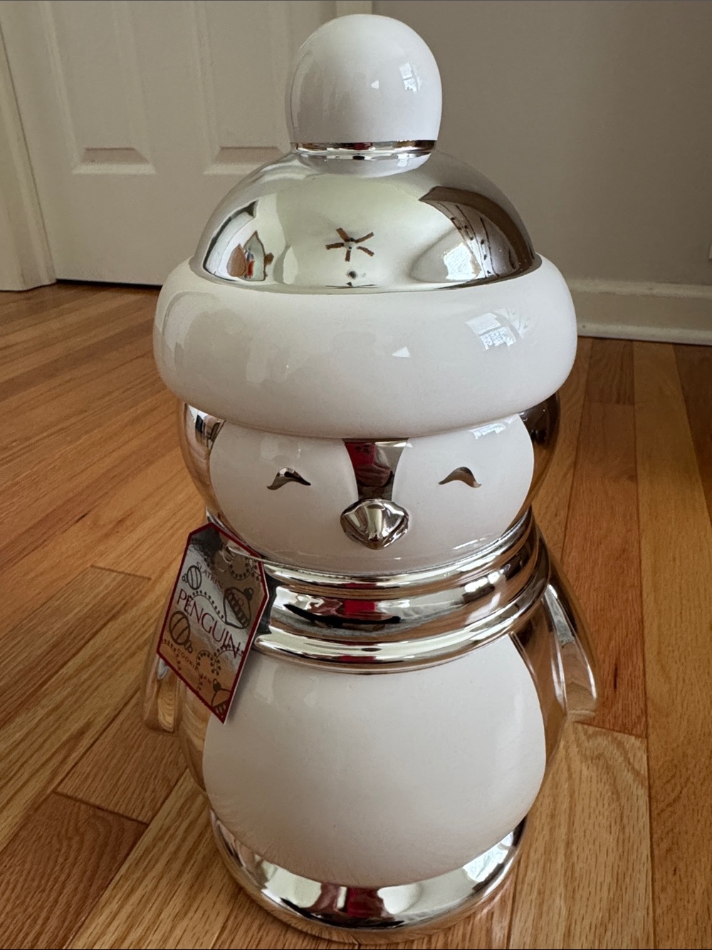 Slatkin & Co Penguin Cookie Jar